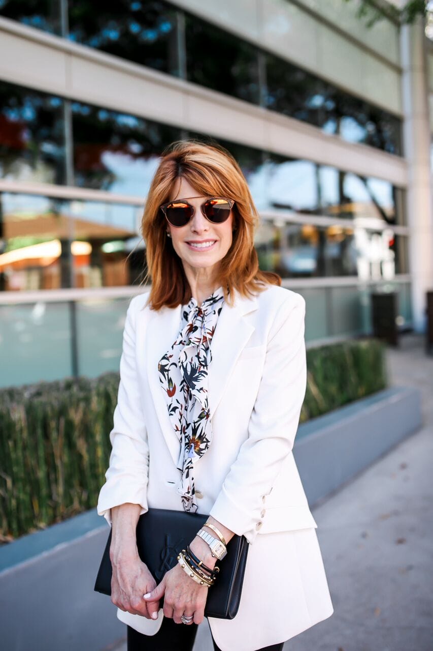 IVORY BLAZER AND A GIVEAWAY