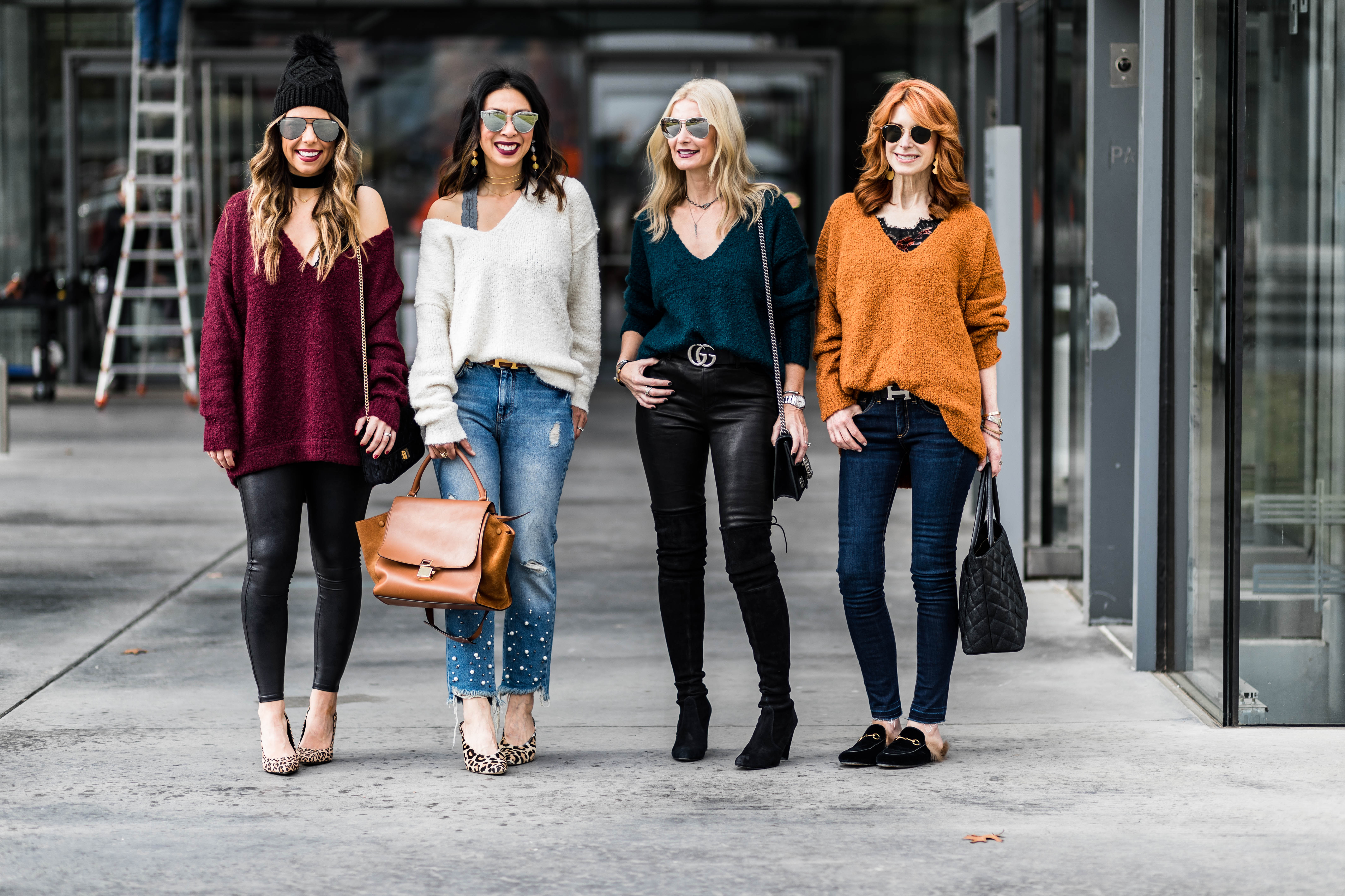 CHIC AT EVERY AGE // FEATURING OVERSIZED SWEATER