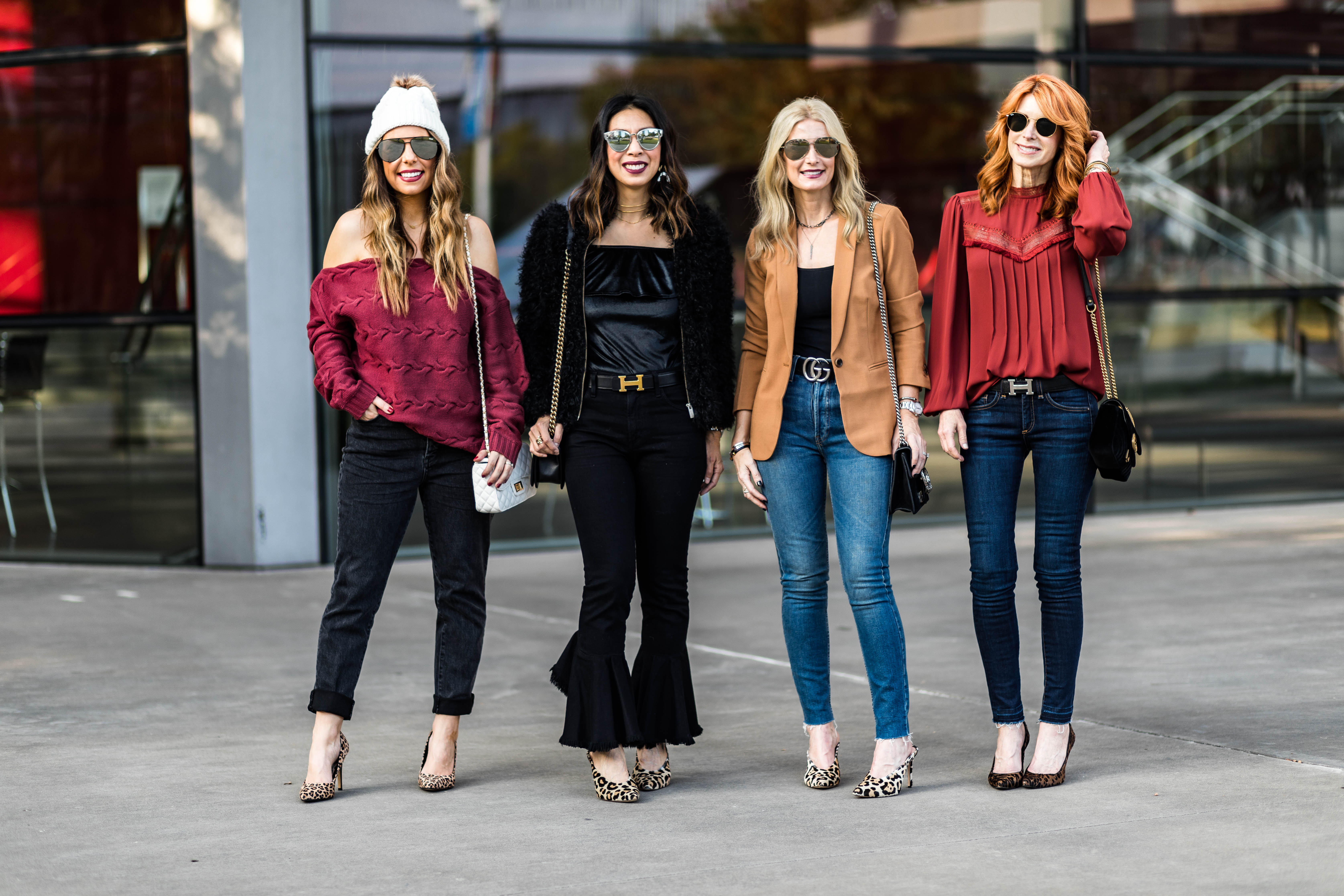 CHIC AT EVERY AGE // FEATURING LEOPARD PUMPS
