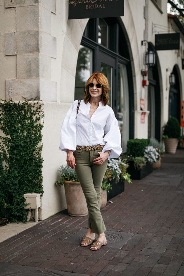 Puffed Sleeves and Green Jeans