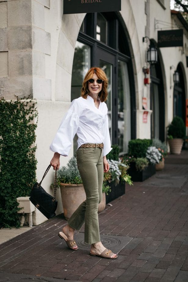 Puffed Sleeves and Green Jeans