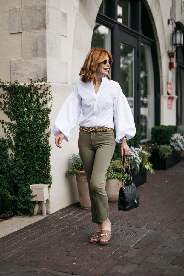 Puffed Sleeves and Green Jeans