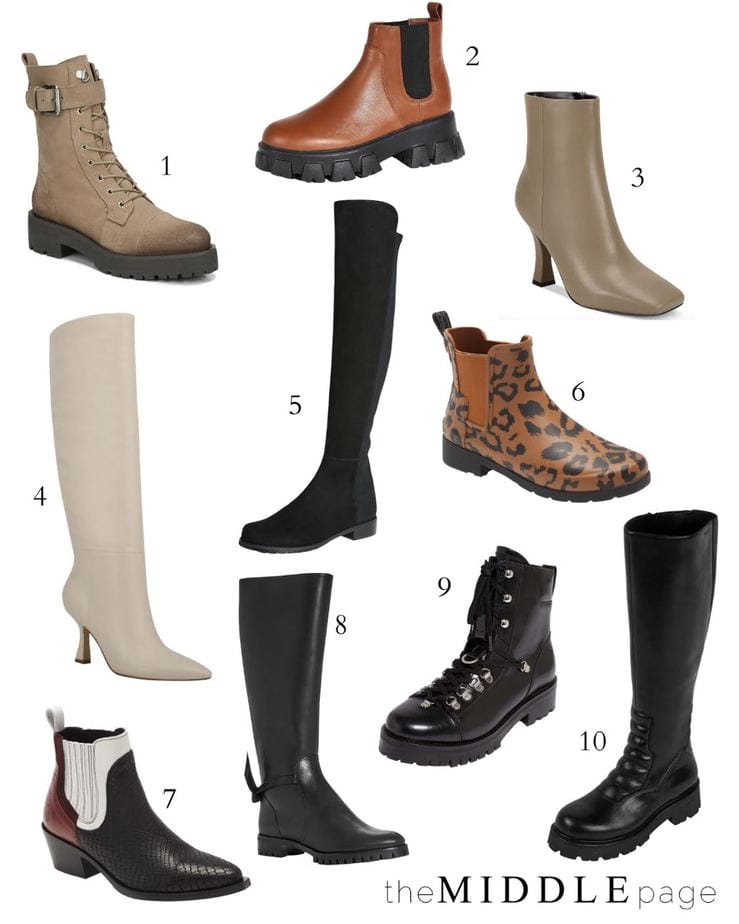 Ten Must-Have Boots For Fall That Should Be In Your Closet