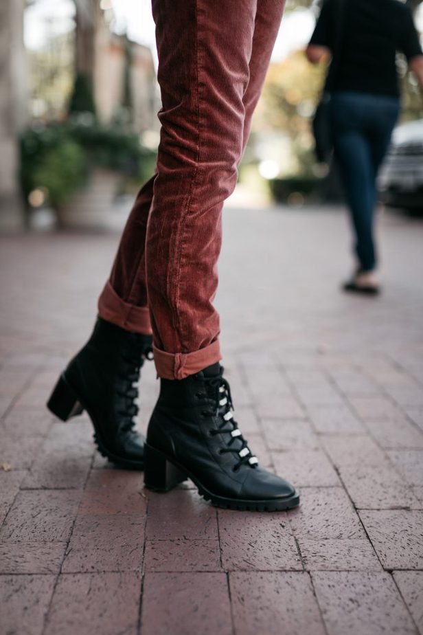 closeup of boots 