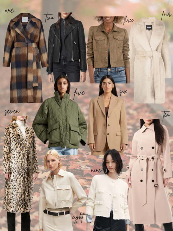 outerwear picks for fall